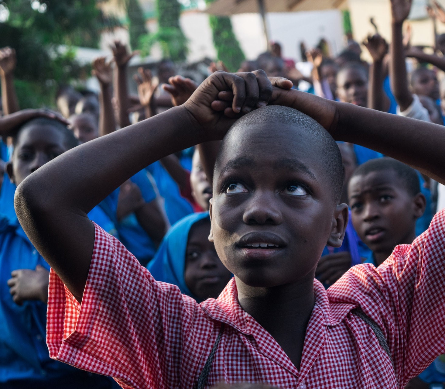 Child in a community setting